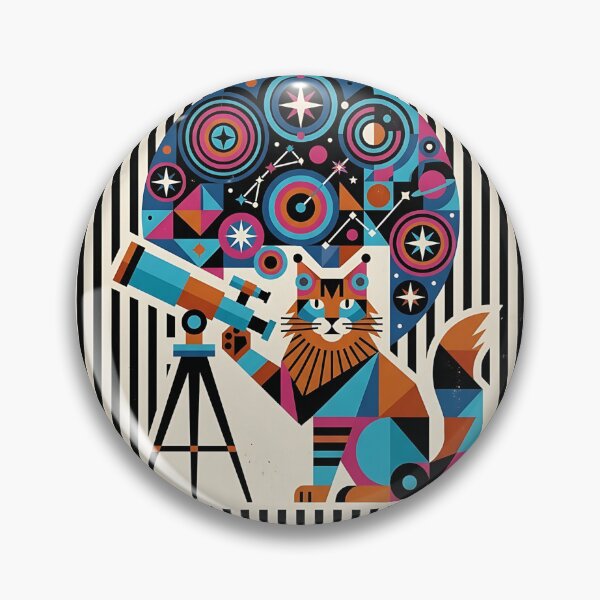 Item preview, Maine Coon Astronomer designed and sold by PictoVibe.