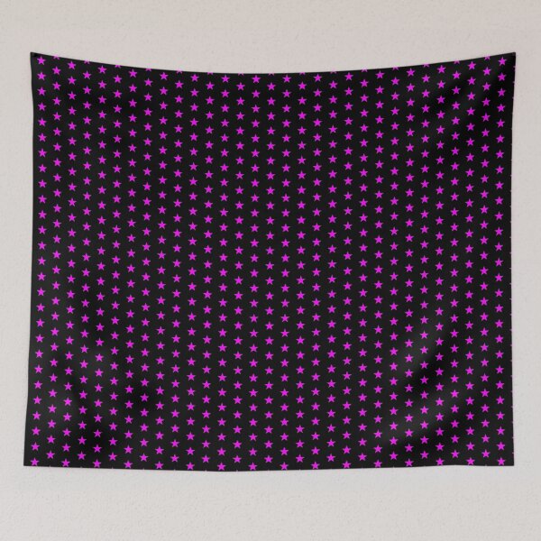 Item preview, Magenta Five Point Star designed and sold by pattern-archive.