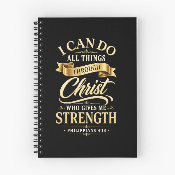 Item preview, Philippians 4:13 I Can Do All Things Through Christ Gold designed and sold by ChristianLife.