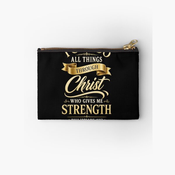 Item preview, Philippians 4:13 I Can Do All Things Through Christ Gold designed and sold by ChristianLife.
