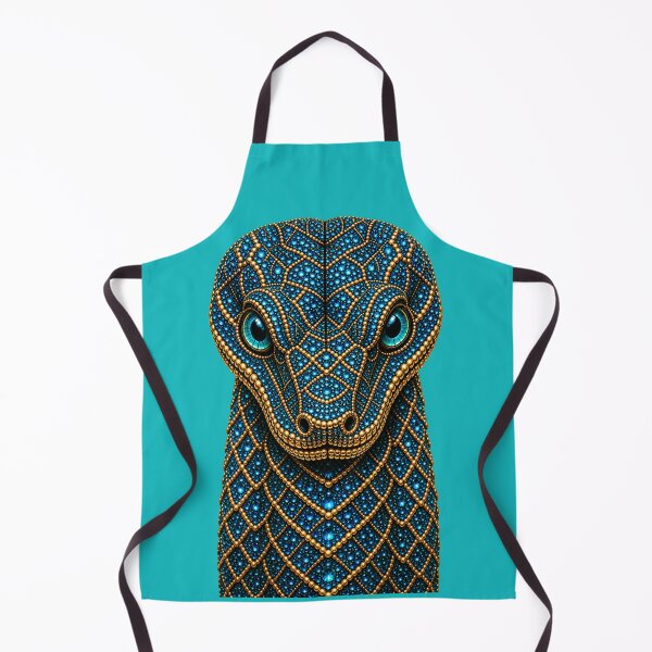 Item preview, Blue Jeweled Snake Head | Sapphire Gold designed and sold by BriellaFashion.