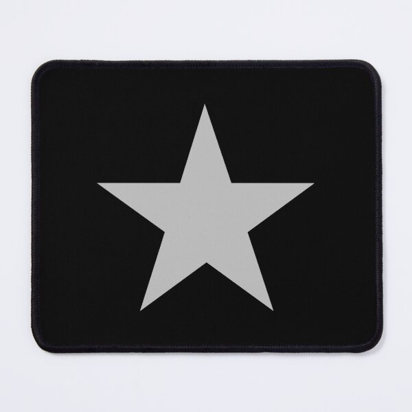 Item preview, Silver Five Point Star designed and sold by pattern-archive.