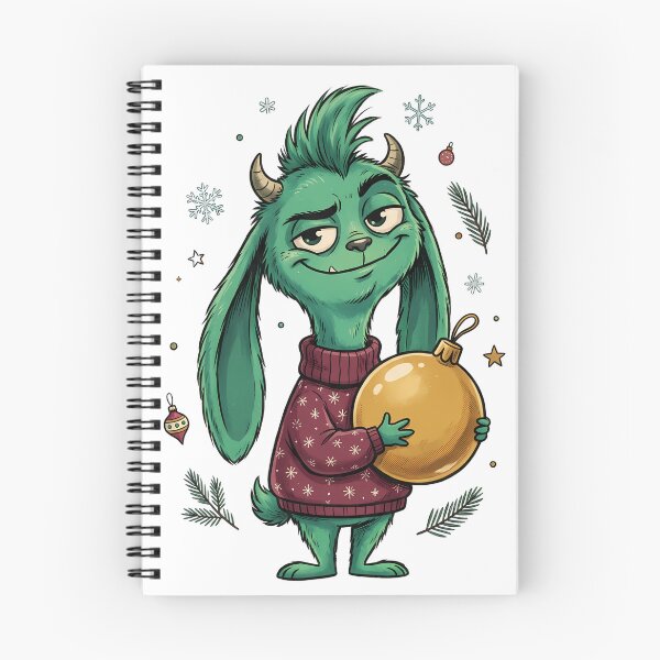 Item preview, Funny Green Christmas Monster Sweater designed and sold by VibranPalette.