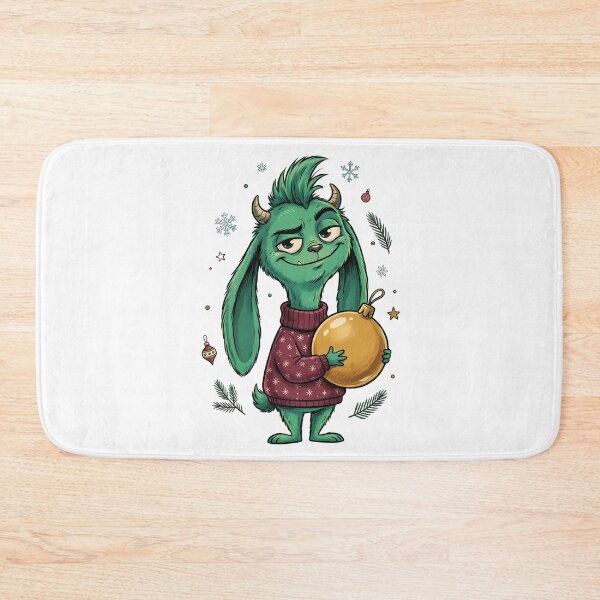 Item preview, Funny Green Christmas Monster Sweater designed and sold by VibranPalette.