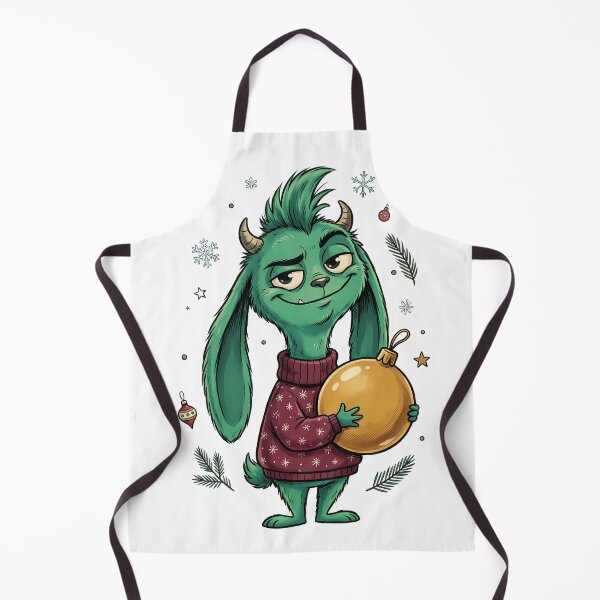 Item preview, Funny Green Christmas Monster Sweater designed and sold by VibranPalette.