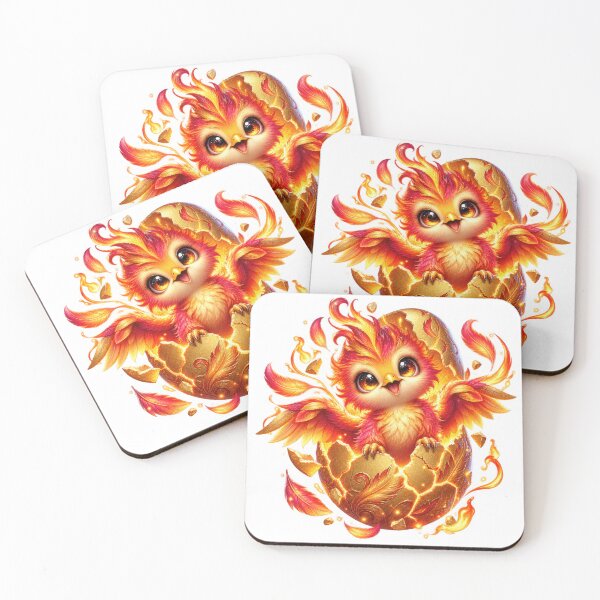 Item preview, Baby Phoenix Hatching from Golden Egg designed and sold by jgvisualarts.