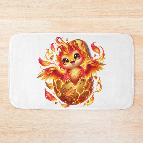 Item preview, Baby Phoenix Hatching from Golden Egg designed and sold by jgvisualarts.