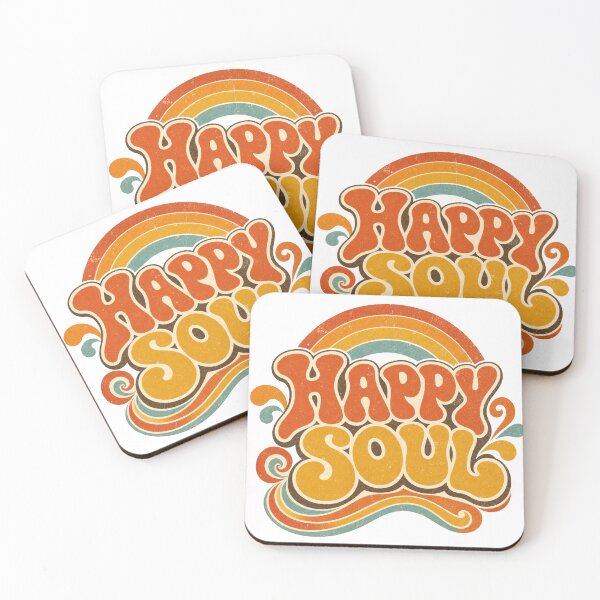 Item preview, Happy Soul Retro Groovy Design designed and sold by GrooveAndGlow.