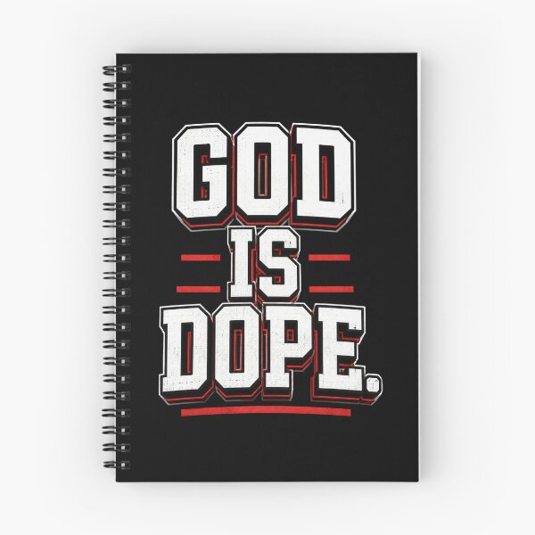 Item preview, God Is Dope Retro Collegiate designed and sold by ChristianLife.