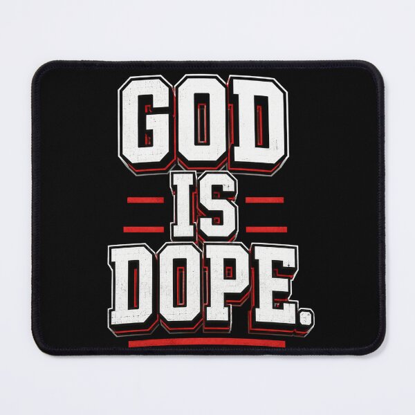 Item preview, God Is Dope Retro Collegiate designed and sold by ChristianLife.