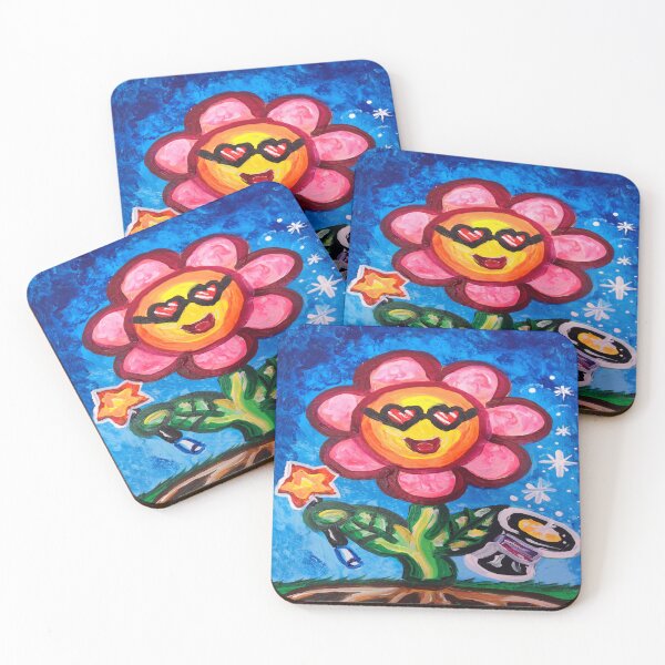 Item preview, Echanted Smiling Happy Flower Magician  designed and sold by Deborah Camp.