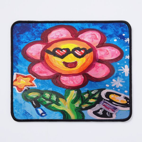 Item preview, Echanted Smiling Happy Flower Magician  designed and sold by Deborah Camp.