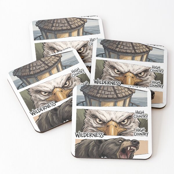 Item preview, Outer Banks Coastal Guard Eagle & Black Bear Design designed and sold by castillomiami.