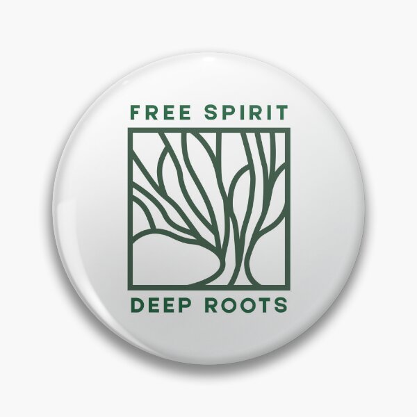 Item preview, Free Spirit Deep Roots Dark Green Minimalist designed and sold by HYPNK.