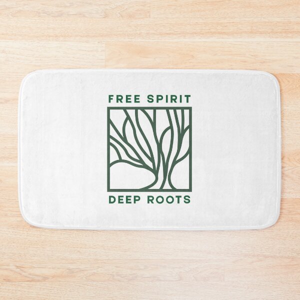 Item preview, Free Spirit Deep Roots Dark Green Minimalist designed and sold by HYPNK.