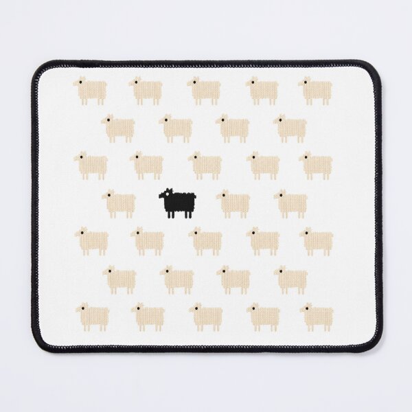 Item preview, Black Sheep Stand Out Pattern designed and sold by pieteespi.