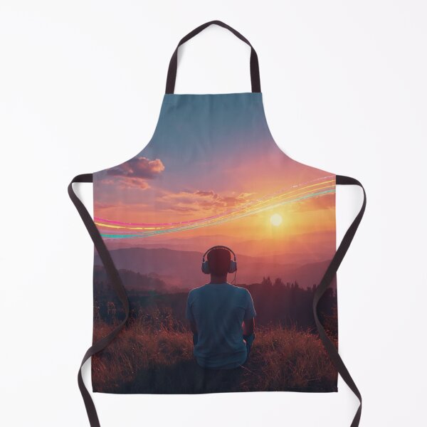 Item preview, Chilling at Sunset - Aesthetic Nature & Music Design designed and sold by t-shirtbywire.
