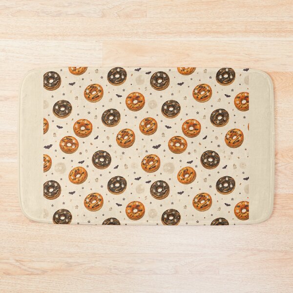 Item preview, Halloween Donuts Ghost Confetti Pattern designed and sold by mycute-stickers.