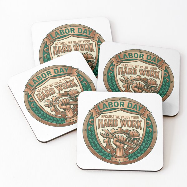 Item preview, Labor Day Mechanic Shirt - Hard Work Tool Badge Tee designed and sold by relso.