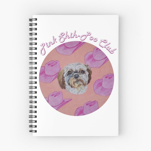 Item preview, Pink Shih-Poo Club designed and sold by scribblesbyelr.
