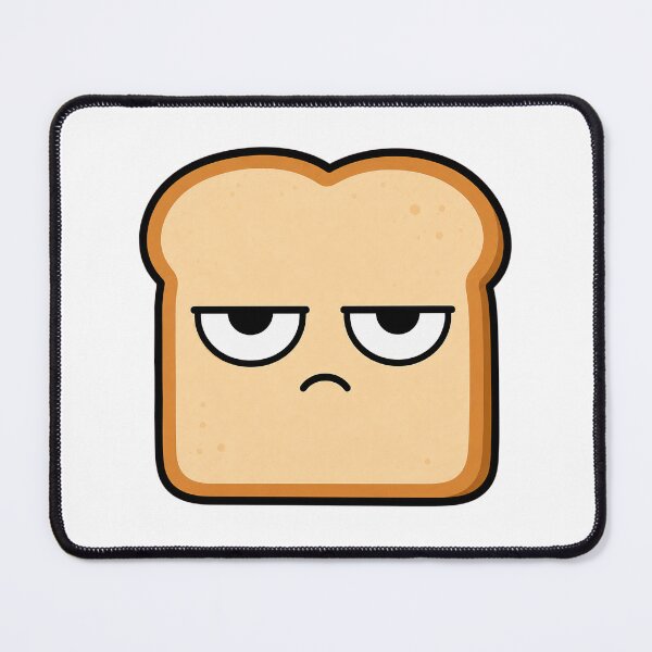 Item preview, Grumpy Toast With Resting Bitch Face designed and sold by Bitchy Little Things.
