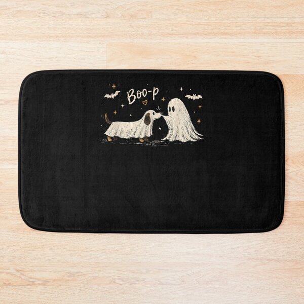 Item preview, Retro Boo Boo-p Dog Ghost Funny Halloween Dog Lovers Dog designed and sold by ArtByimamS.