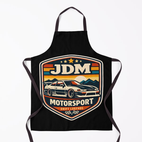 Item preview, Retro JDM Drift Car Vintage Motorsport Badge designed and sold by ShopAndFun.