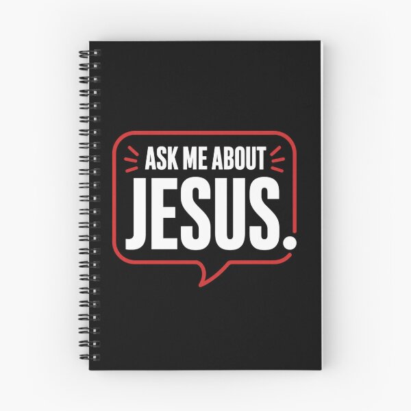 Item preview, Ask Me About Jesus Bold Christian Speech bubble designed and sold by ChristianLife.