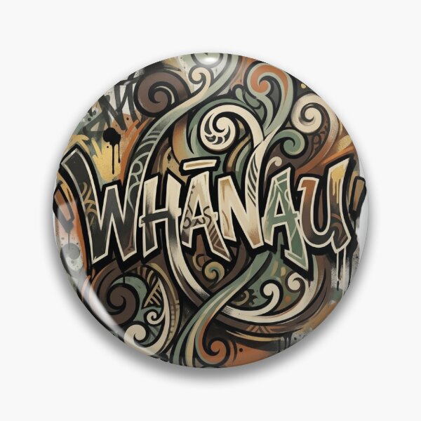 Item preview, Whānau Māori Graffiti Street Art designed and sold by ToiKiri.