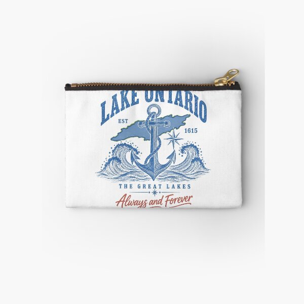 Item preview, Lake Ontario Souvenir T-Shirt, Retro Anchor Lake Ontario 2026, Great Lakes Vacation Gift, Vintage Canada Travel Graphic Tee designed and sold by OUICHA.