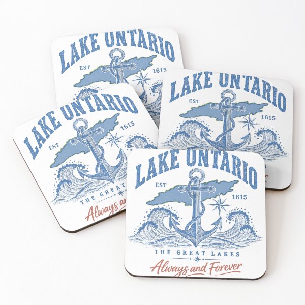 Item preview, Lake Ontario Souvenir T-Shirt, Retro Anchor Lake Ontario 2026, Great Lakes Vacation Gift, Vintage Canada Travel Graphic Tee designed and sold by OUICHA.