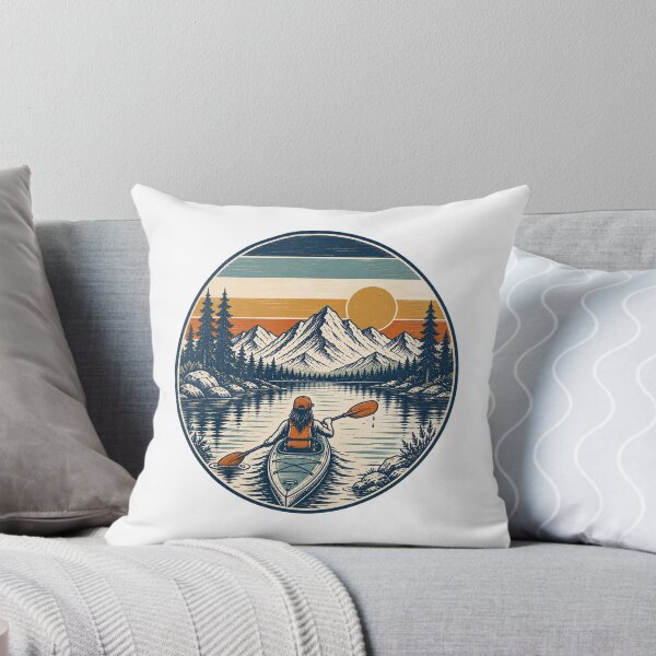 Item preview, Vintage Kayaker designed and sold by CampAndCoast.