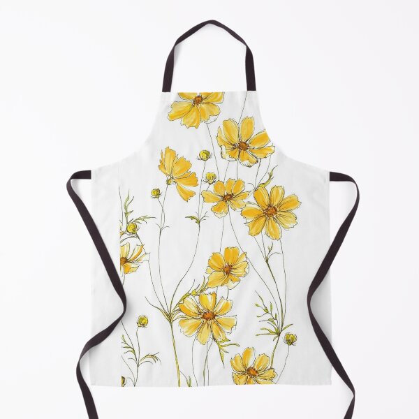 Item preview, Yellow Cosmos Flowers 2 designed and sold by SherrySeiler.