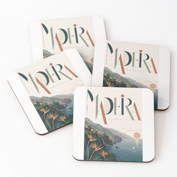 Item preview, Madeira Portugal Atlantic Cliffs and Mountain Coastline designed and sold by Places On Earth.