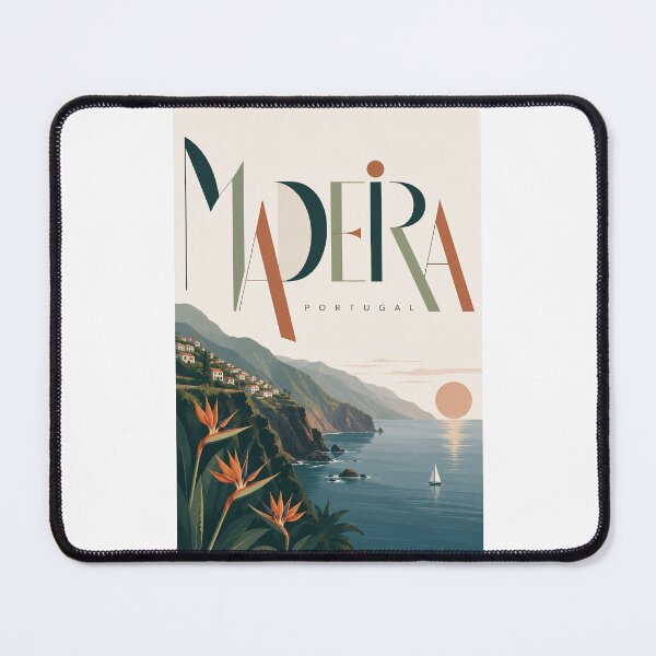 Item preview, Madeira Portugal Atlantic Cliffs and Mountain Coastline designed and sold by Places On Earth.