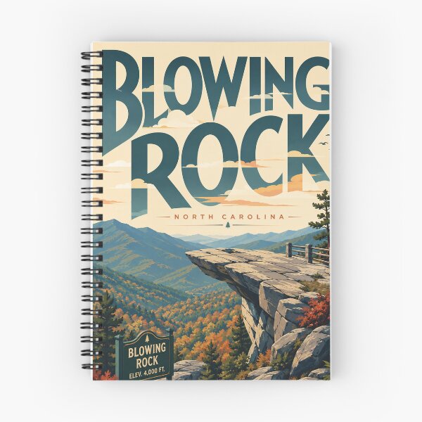 Item preview, Blowing Rock North Carolina Blue Ridge Mountain Overlook designed and sold by Places On Earth.
