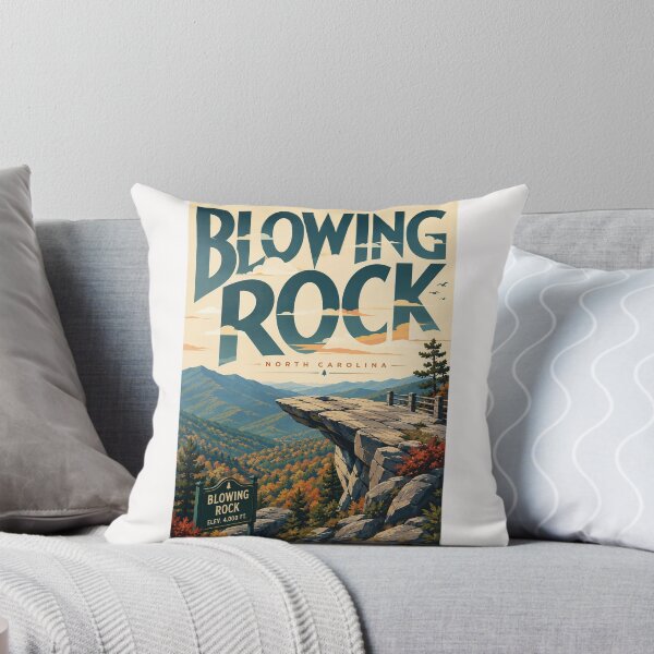 Item preview, Blowing Rock North Carolina Blue Ridge Mountain Overlook designed and sold by Places On Earth.