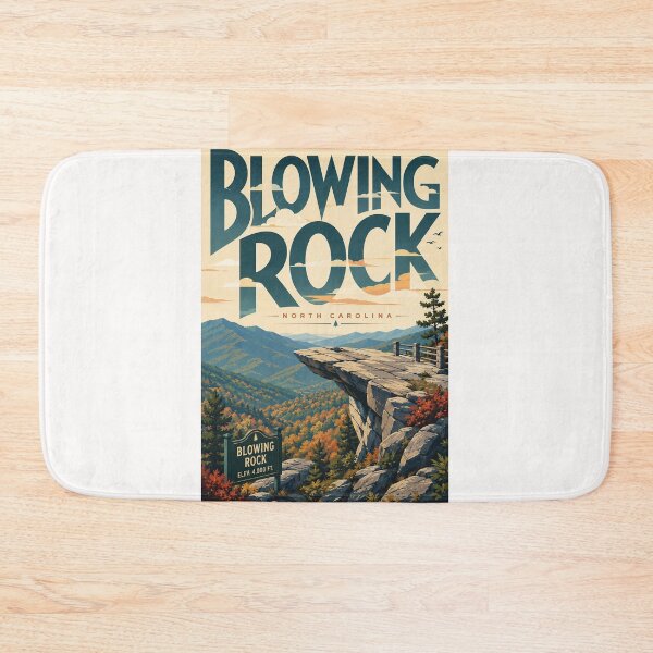 Item preview, Blowing Rock North Carolina Blue Ridge Mountain Overlook designed and sold by Places On Earth.