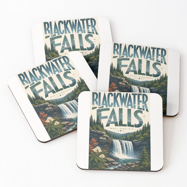 Item preview, Blackwater Falls West Virginia Allegheny Highlands Waterfall designed and sold by Places On Earth.