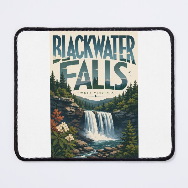 Item preview, Blackwater Falls West Virginia Allegheny Highlands Waterfall designed and sold by Places On Earth.