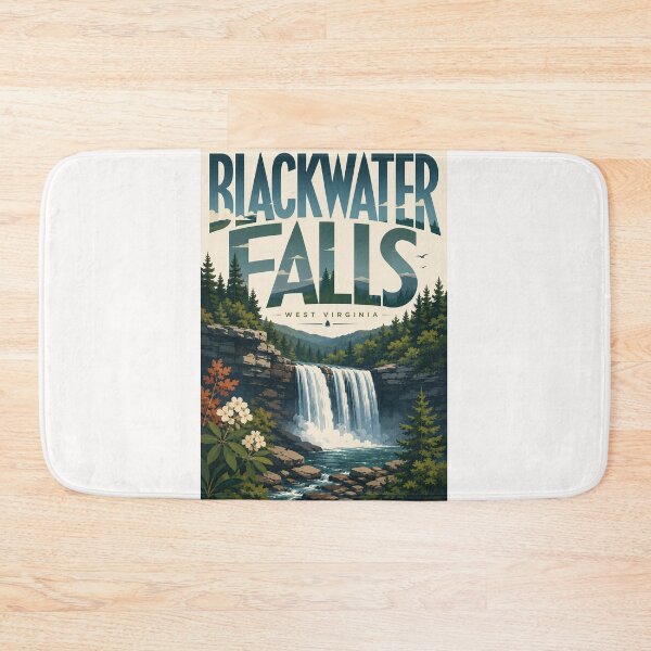 Item preview, Blackwater Falls West Virginia Allegheny Highlands Waterfall designed and sold by Places On Earth.
