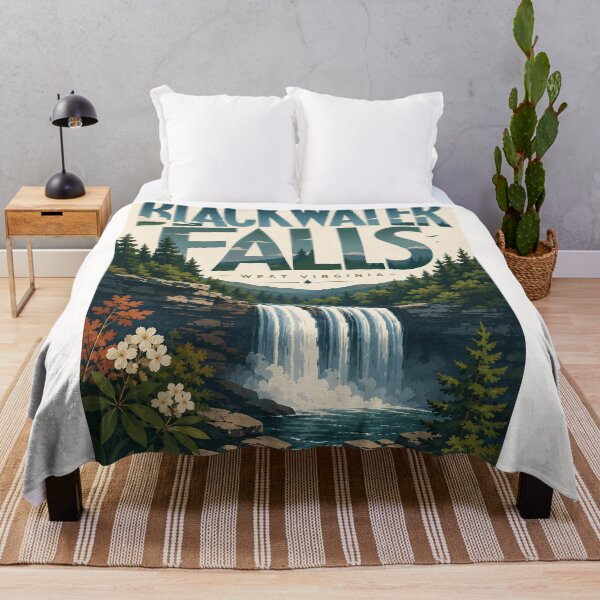 Item preview, Blackwater Falls West Virginia Allegheny Highlands Waterfall designed and sold by Places On Earth.