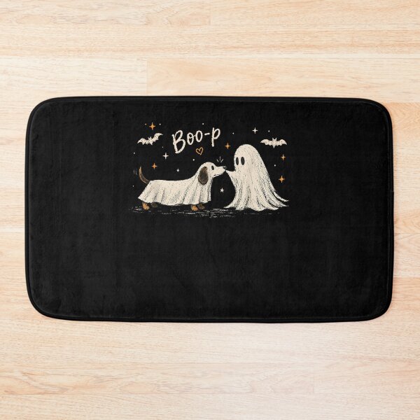 Item preview, Retro Boo Boo-p Dog Ghost Funny Halloween Dog Lovers Dog designed and sold by leevekaArt.