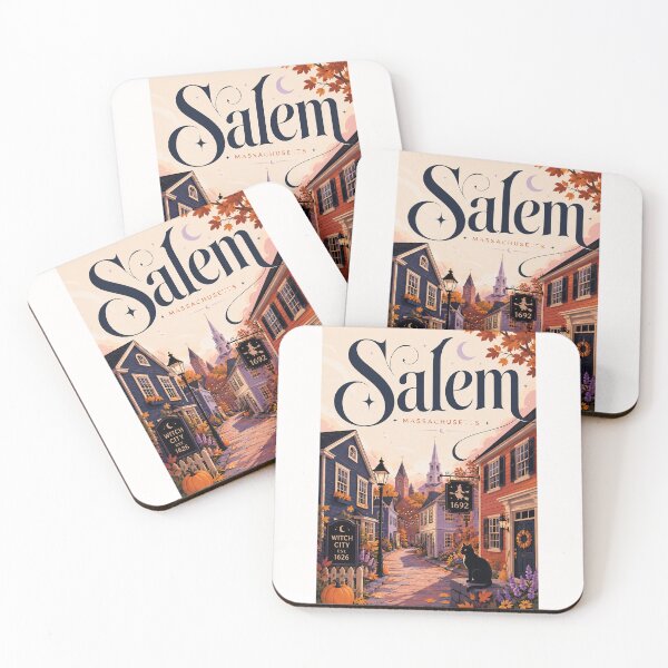 Item preview, Salem Massachusetts Historic Witch City in Autumn designed and sold by Places On Earth.