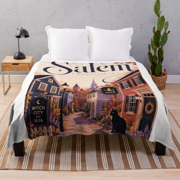 Item preview, Salem Massachusetts Historic Witch City in Autumn designed and sold by Places On Earth.