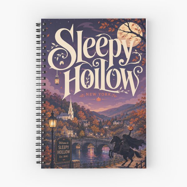 Item preview, Sleepy Hollow New York Hudson Valley Headless Horseman Landscape designed and sold by Places On Earth.