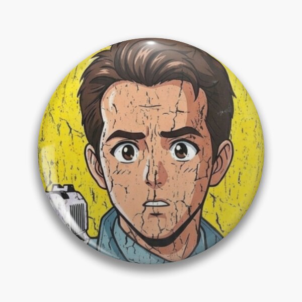 Item preview, Free Guy Blue Shirt Guy Retro 90s Anime Comic Style designed and sold by Thogan0416.