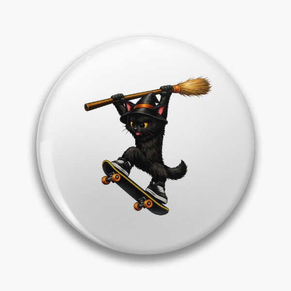 Item preview, Skater WIzard Cat designed and sold by Minibee-Inc.