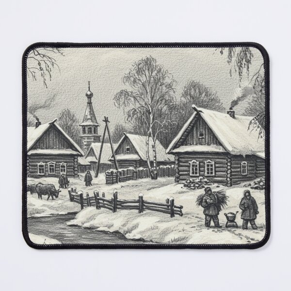Item preview, Winter Village in the Old Country designed and sold by Andrew Freeman's Art.