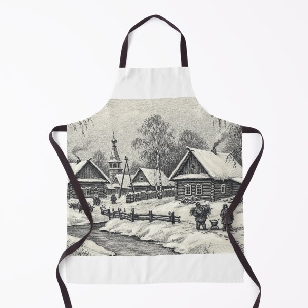 Item preview, Winter Village in the Old Country designed and sold by Andrew Freeman's Art.